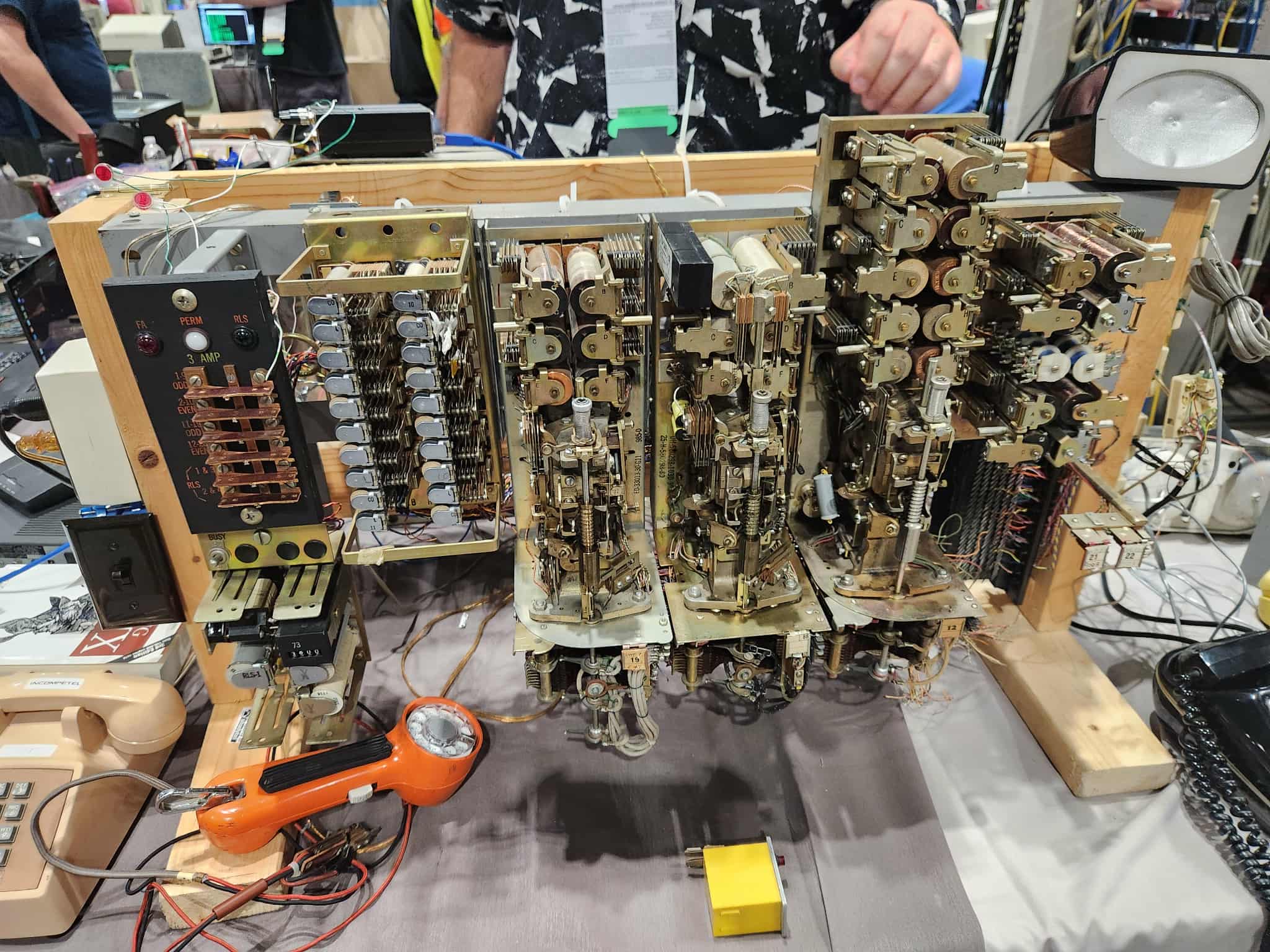 VCF Midwest Exhibit – Vintage PBX System